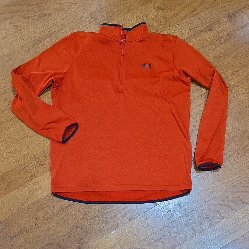 Under Armour Orange Lightweight Shirt Jacket